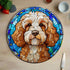 Cockapoo Glass Suncatcher Worktop Saver